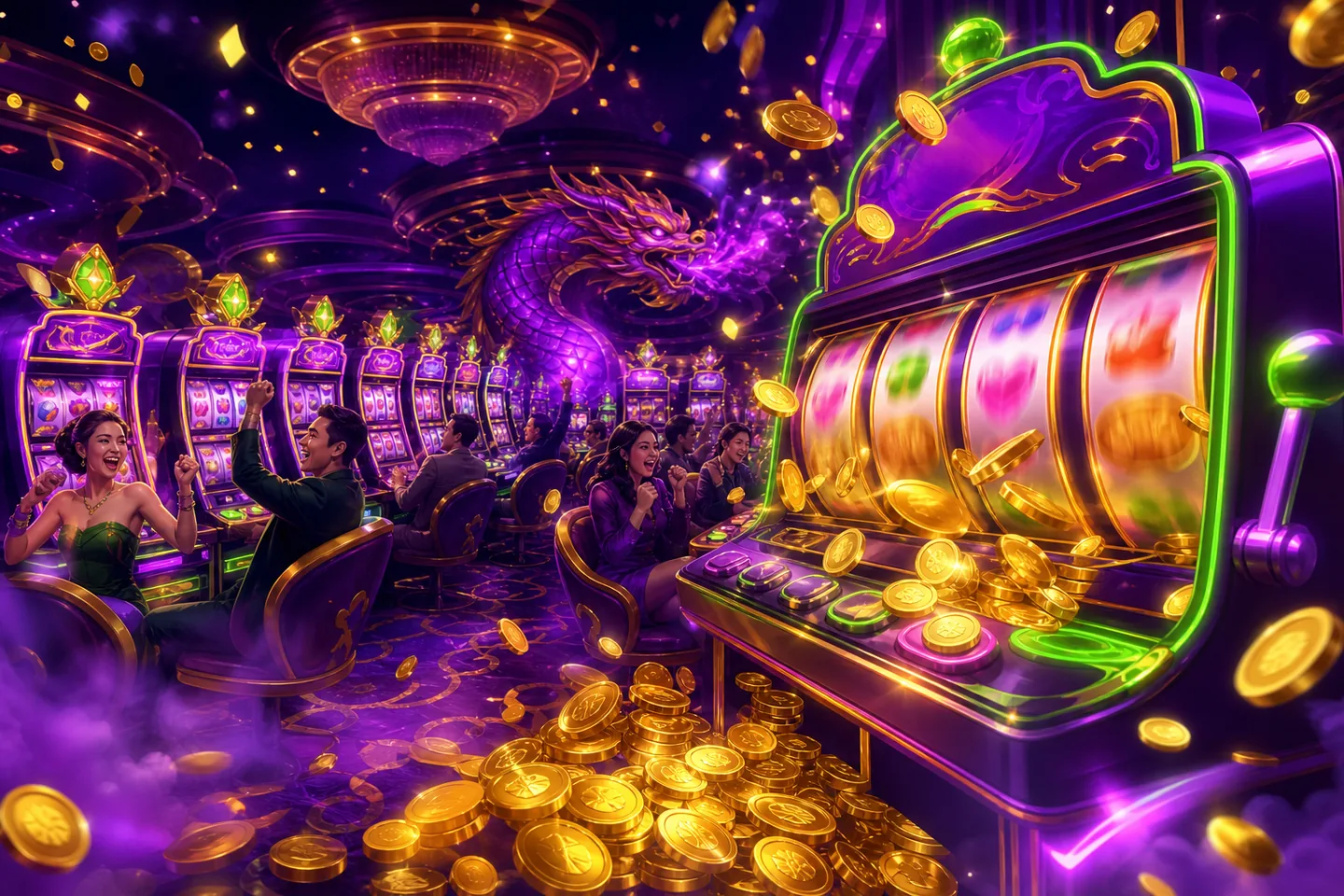 Ilustrasi konsep Panen138slot